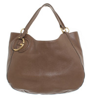 Gucci Shopper en Cuir en Marron