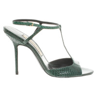 Burberry Sandals Leather in Green