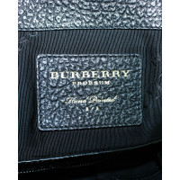 Burberry Prorsum Umhängetasche aus Leder in Schwarz