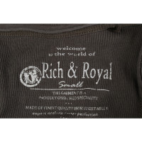 Rich & Royal Oberteil aus Baumwolle in Grau