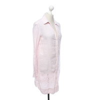 120% Lino Dress Linen in Pink
