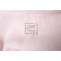 120% Lino Robe en Lin en Rose/pink