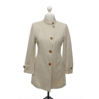 Tagliatore Jacket/Coat Cotton in Beige