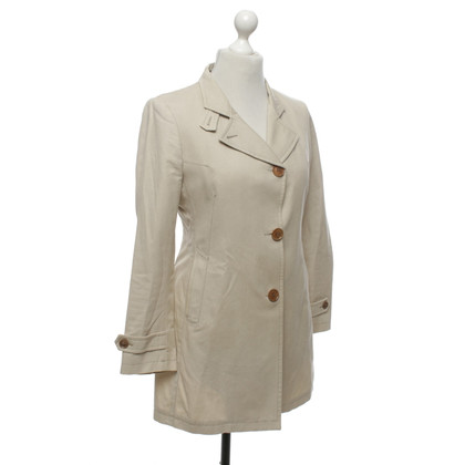 Tagliatore Jacket/Coat Cotton in Beige