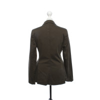 Tagliatore Blazer Cotton in Olive