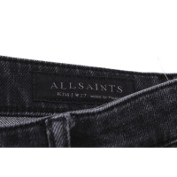 All Saints Jeans in Cotone in Nero