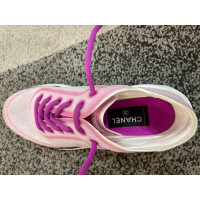 Chanel Chaussures de sport en Cuir en Rose/pink