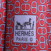 Hermès Krawatte mit grafischem Print