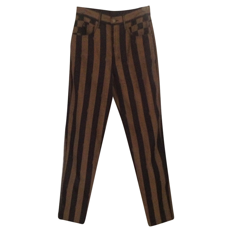 Fendi Zucca pattern pants
