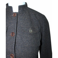 Theory Jacket/Coat Wool in Brown