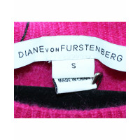 Diane Von Furstenberg Jacke/Mantel aus Wolle in Rosa / Pink
