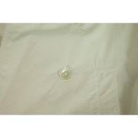Ralph Lauren Purple Label Jacke/Mantel aus Baumwolle in Weiß