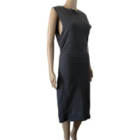 Alaïa Kleid aus Baumwolle in Grau