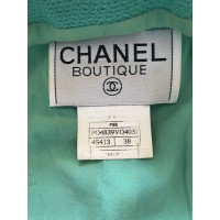 Chanel Blazer en Coton en Turquoise