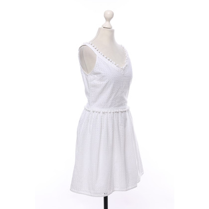Love Moschino Kleid aus Baumwolle in Weiß