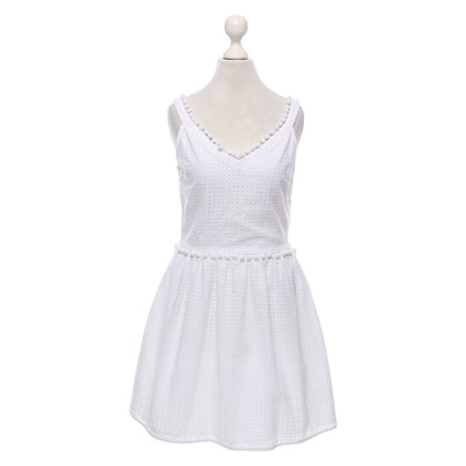 Love Moschino Kleid aus Baumwolle in Weiß
