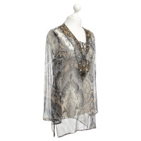 Other Designer Katie - silk tunic with pattern