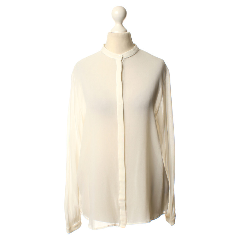 Lala Berlin Zijden blouse wit