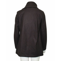 All Saints Jacket/Coat Wool in Brown