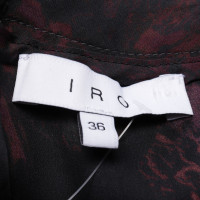 Iro Top Silk in Bordeaux