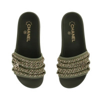 Chanel Sandals in Khaki