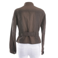 Belstaff Jacke/Mantel aus Baumwolle in Braun