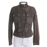 Belstaff Jacke/Mantel aus Baumwolle in Braun