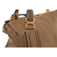 Chloé Shopper Leather in Beige