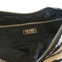 Prada Handbag with pony fur trim