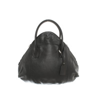 Högl Handtasche aus Leder in Schwarz
