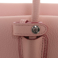 Mcm Handbag Leather in Pink