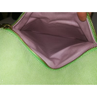 Red (V) Shoulder bag in Green