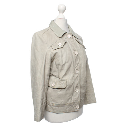 Hope Jacket/Coat Leather in Grey