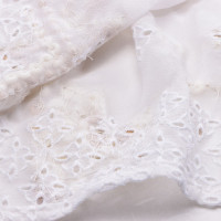 Altuzarra Kleid aus Baumwolle in Weiß