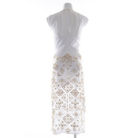 Altuzarra Kleid aus Baumwolle in Weiß