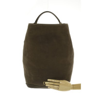 Burberry Shopper Suede in Brown