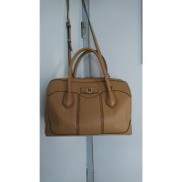 Dkny Handtas Leer in Beige