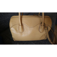 Dkny Handtas Leer in Beige