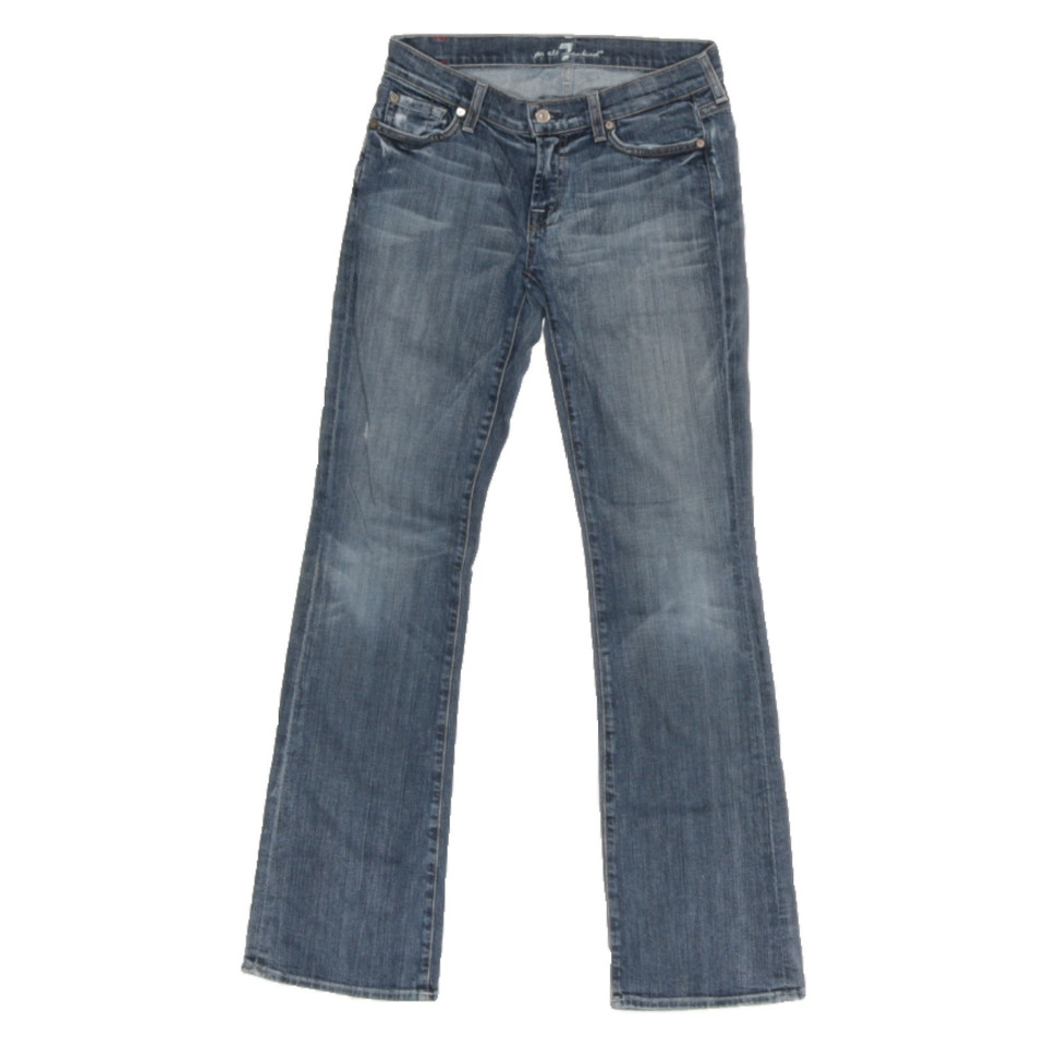 7 For All Mankind Jeans Cotton in Blue