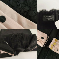 Chanel Robe en Soie en Noir