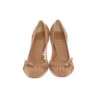 Christian Dior Pumps/Peeptoes Leather in Beige