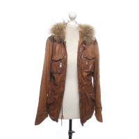Giorgio Brato Jacket/Coat Leather in Brown