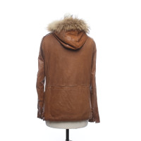 Giorgio Brato Jacket/Coat Leather in Brown