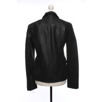 Diesel Black Gold Jacket/Coat Wool in Grey