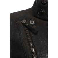 Diesel Black Gold Jacket/Coat Wool in Grey