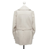 Belstaff Veste/Manteau en Coton en Crème