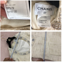 Chanel Robe en Coton en Beige