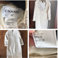 Chanel Robe en Coton en Beige
