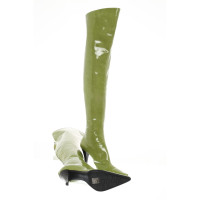 Sergio Rossi Boots Leather in Green