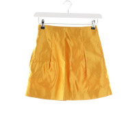 Chloé Skirt Silk in Yellow